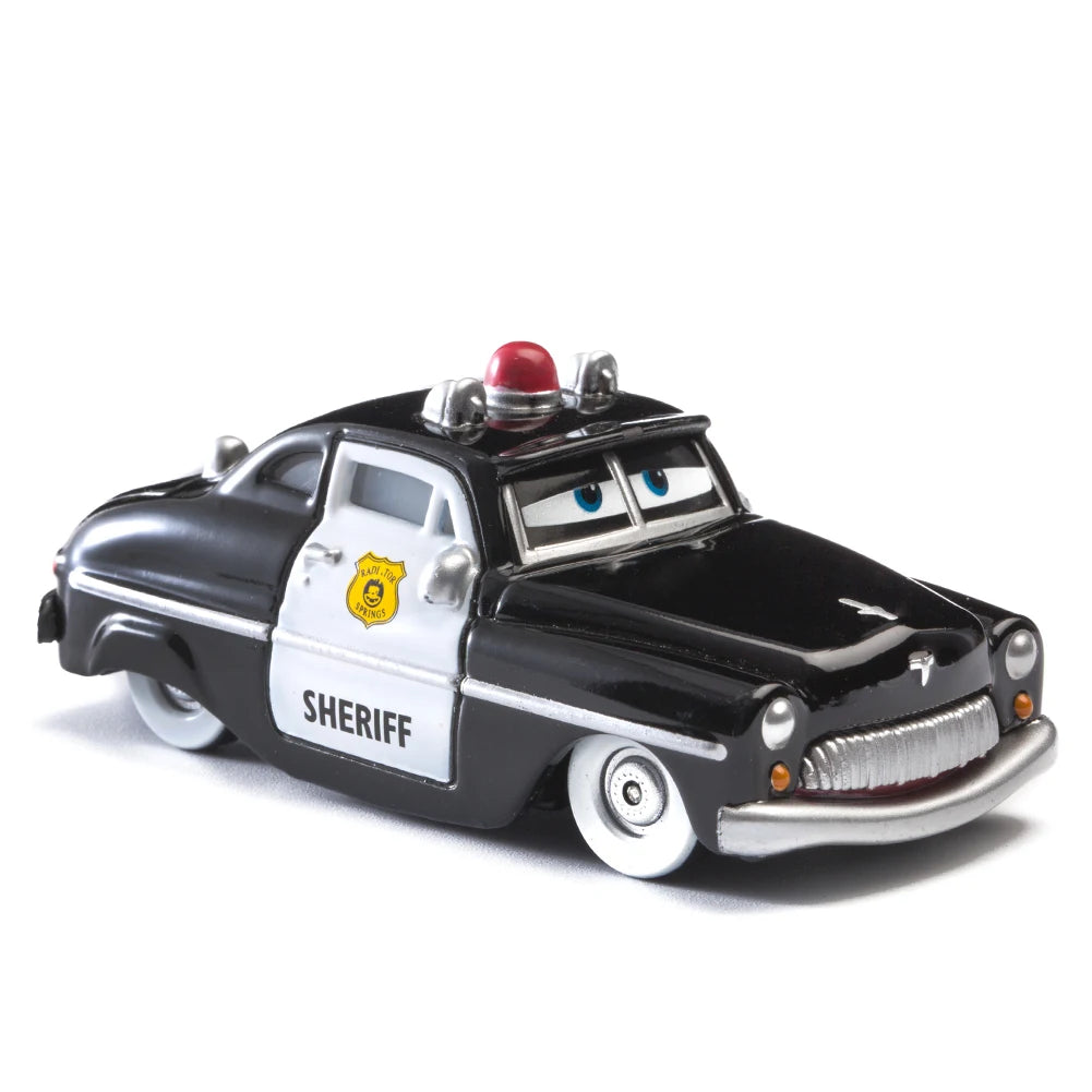 Cars Disney Pixar Cars Lightning McQueen Mater Jackson Storm The King Mater 1:55 Metal Alloy Car Toy Model Toys Children Gifts